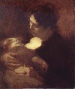 Eugene Carriere Motherhood oil painting on canvas